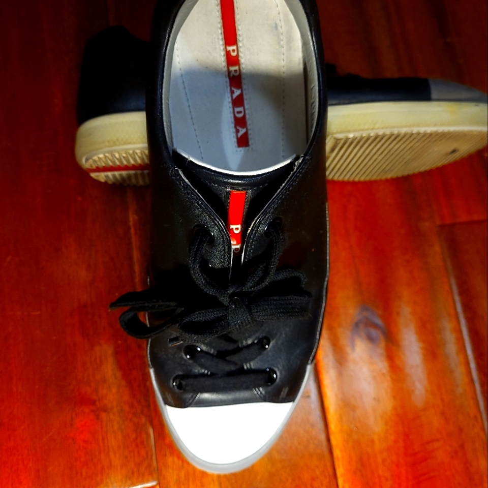 Sneaker Black Men Prada - Limited Collection Size 10
